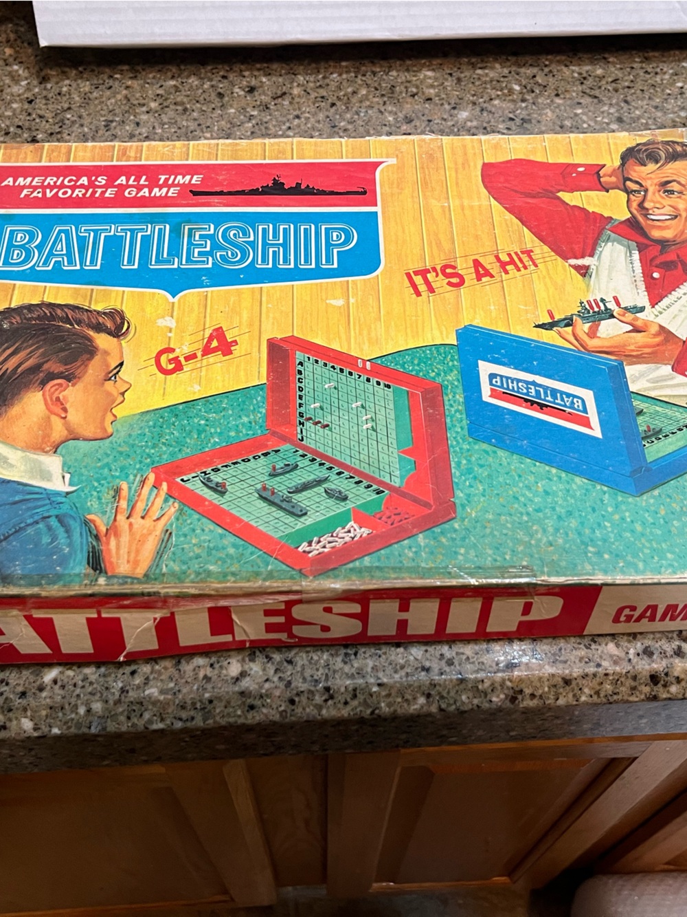 Milton Bradley Battleship 1967 War Board Game for 2 Players Ages 8+ Vintage